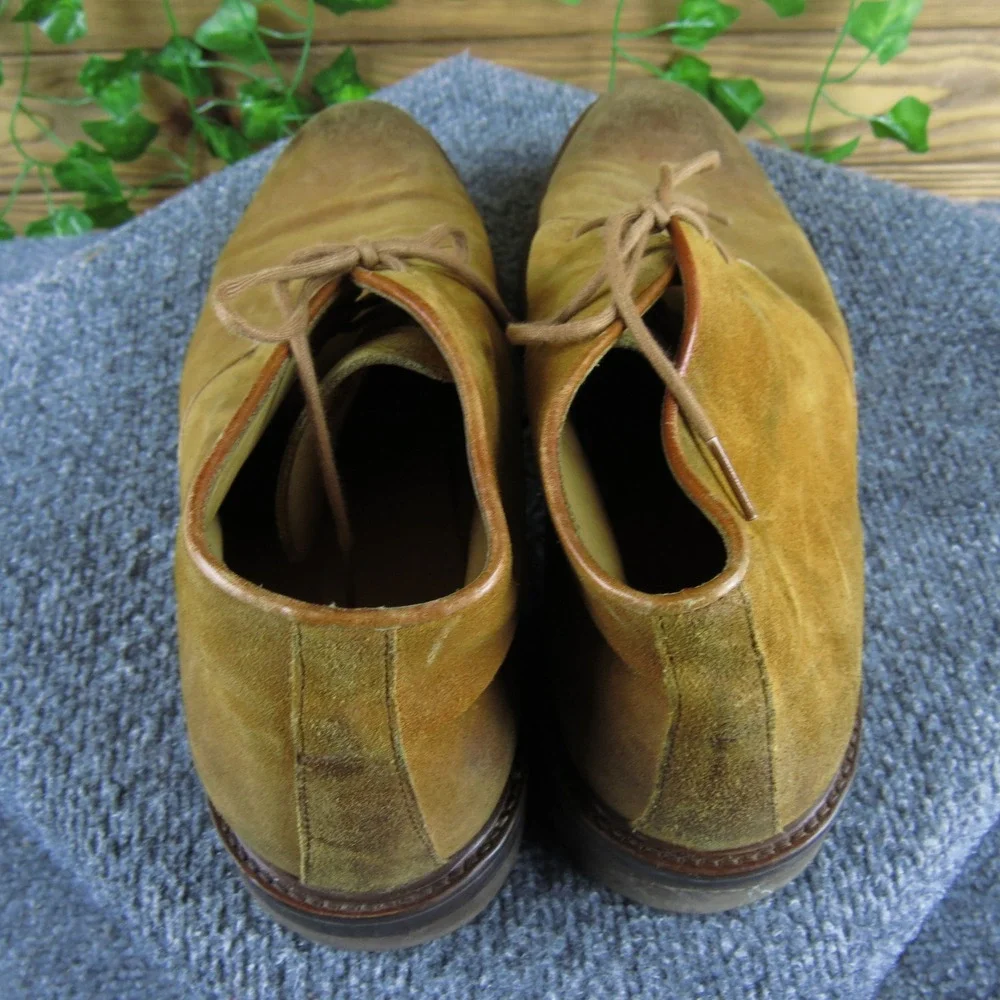 Armando Silva Zegna Men's 43 EU Brown Suede Leather Ankle Chukka Boots‎